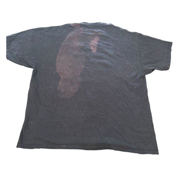 Avirex T Shirt Black Cross Knive Wings VTG Y2K Short Sleeve XXL | O1 - Picture 2 of 7